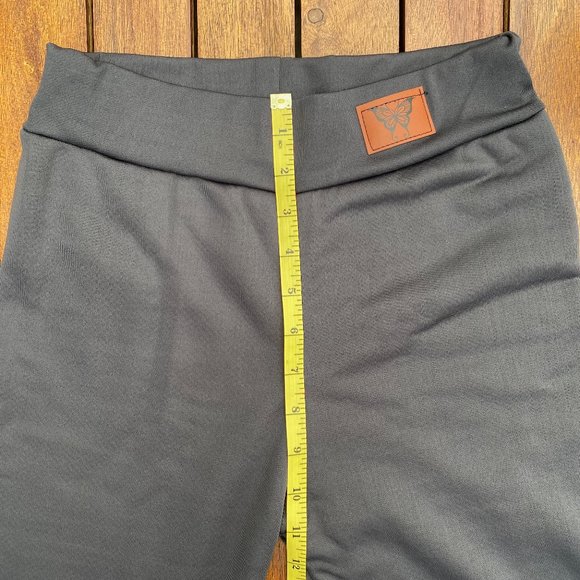 Graffiti/ Gray Warm Pants Winter Legging for Girls •Size 3 - Picture 5 of 7